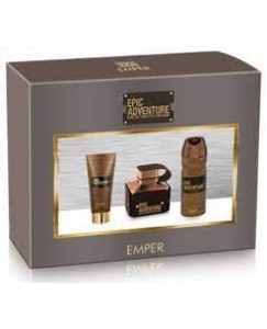 EMPER EPIC ADVENTURE (EDP 100ML + DEO 200ML +SG 100ML)